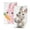Cartoon Rabbit Holding Carrot Zxc@123 Bunny Holding A Polka-Dot Egg, variant on 2-Pack Soft 100% Cotton & Highly Absorbent Bath Towel 2 Defferent Pattern Designs Pattern with Blue Waves Blue and White Pattern