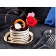 thumbnail image 4 of Assiette Carrée à Dessert de 4 Po/assiette à Feuilles de Martin Bio/naturelle, Écoresponsable, Robuste, Réutilisable, Compostable Biodégradable pour Cour Arrière, Fourniture Jetable/fête à Thème, Mariage/lot de 10, 50 Ou 100, 4 of 5
