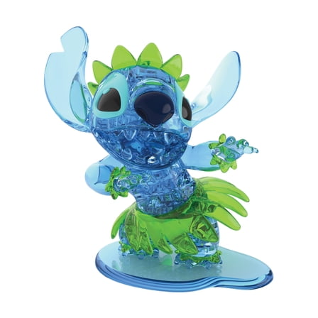 BePuzzled 3D Crystal Puzzle - Disney Hula Stitch: 35 Pcs