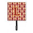 thumbnail image 1 of Carolines Treasures CJ1070-LSH4 Letter L Football Cardinal & Gold Leash or Key Holder, 1 of 1