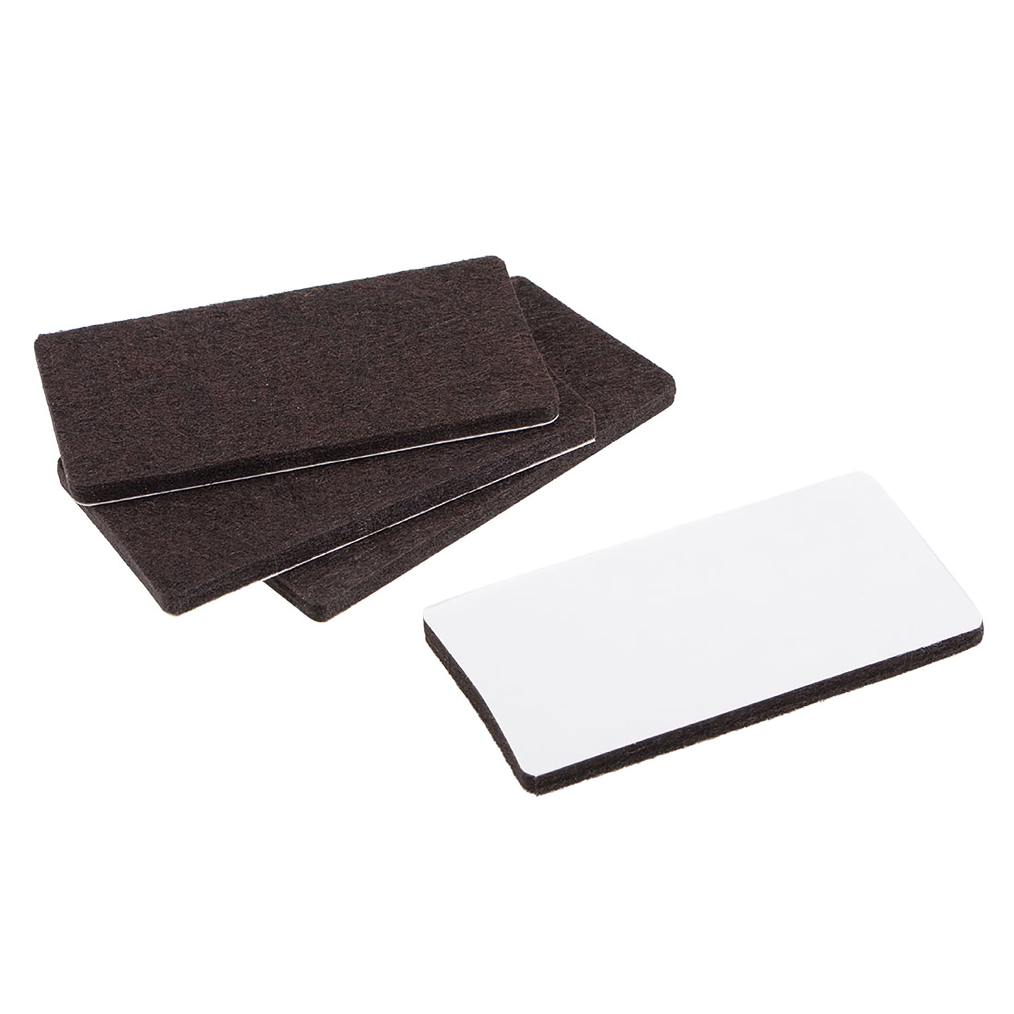 Furniture Pads Adhesive Felt Pads, 84x42x5mm Floor Protector Rectangle