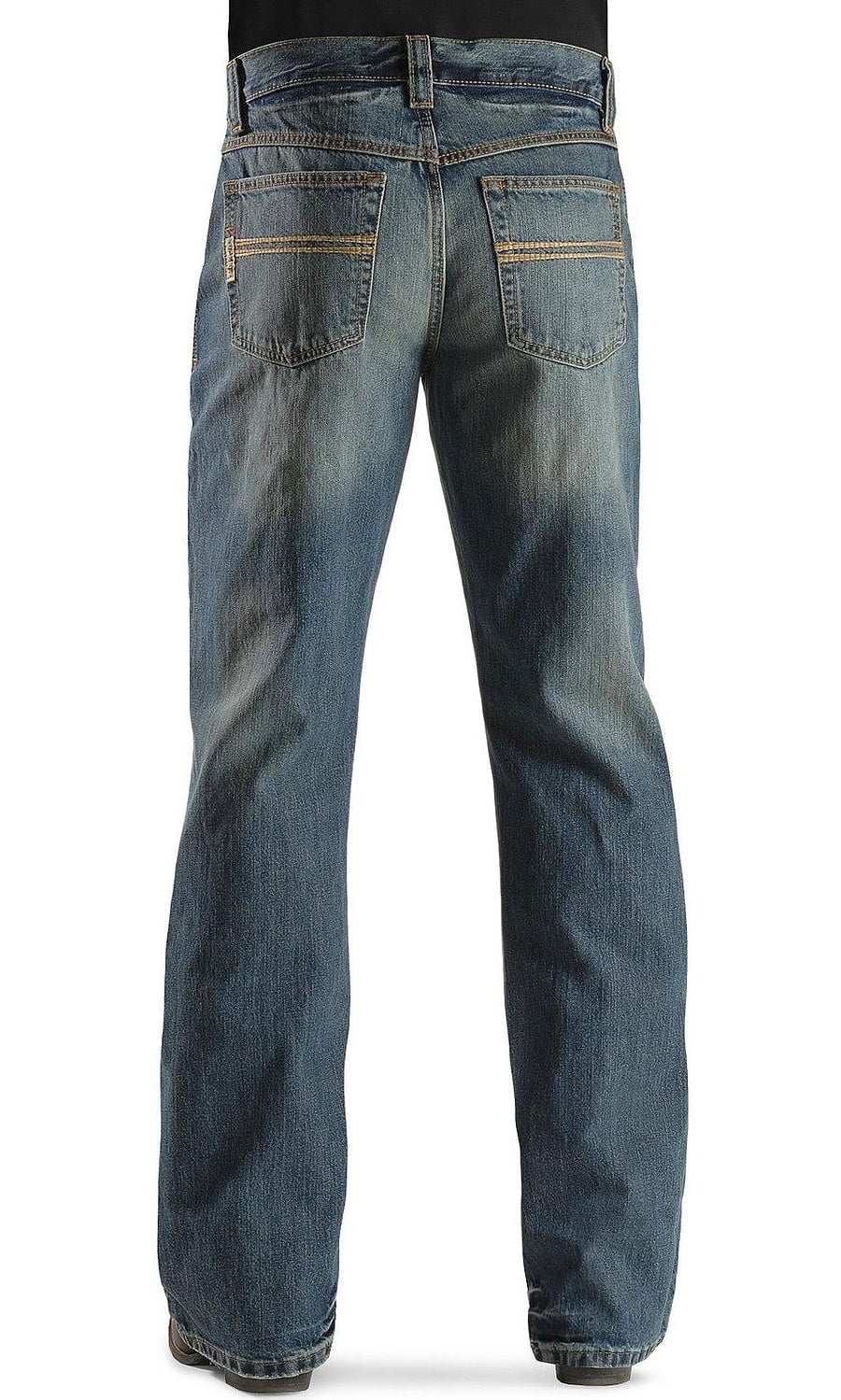 Cinch - Cinch Mens Carter Relaxed Fit Bootcut Jean - Medium Stonewash - Walmart.com - Walmart.com