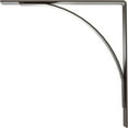 thumbnail image 4 of Ekena Millwork 3"W x 20"D x 20"H Morris Steel Bracket, Hammered Brown, 4 of 11