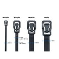 thumbnail image 4 of RETYZ VersaTie 6 Inch Fluorescent Orange Releasable Tie - 100 Pack, 4 of 4