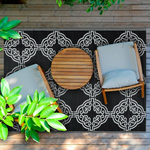 Marrakech Design 100% Eco-friendly Lightweight Plastic Outdoor Mat/Rug