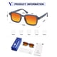 thumbnail image 5 of Gafas de Sol Polarizadas VANLINKER Cuadradas VL9849 Azul Gris, 5 of 5