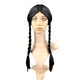 thumbnail image 5 of Disfraz de Halloween Pelucas de cosplay Peluca negra Juguetes Tamaño universal como regalo para niños JShteea El nuevo, 5 of 9
