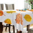 thumbnail image 5 of Yayeee Tablecloths 60" x 90" Rectangle Wrinkle Resistant Party Table Cover, Yellow Leaves, 5 of 8