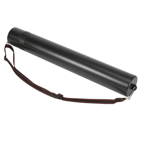

Black Plastic Drawing Storage Tube Poster Scroll Holder