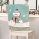 thumbnail image 5 of Fundas para Respaldos de Sillas con Temática Navideña y Fundas Verdes con Figuras Estéreo para Decoración Del Hogar para Fiestas y Banquetes Navideños., 5 of 6