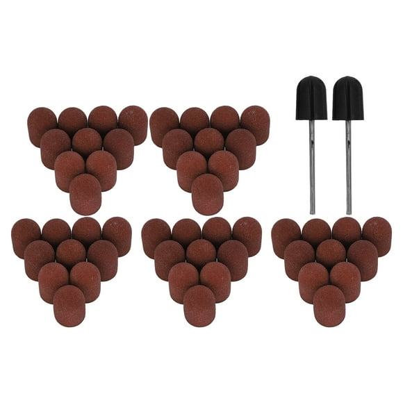 Cabezal de lijado de uñas, grano 80# Broca para uñas, tapas de lijado de uñas, grado profesional