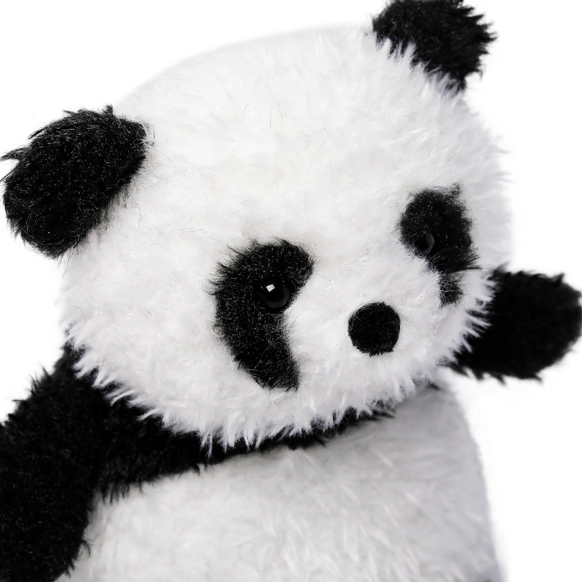 McHugs: Kindergarten Series - Rock & Roll Panda - 7" Black-White Stuffed Animal Plush, Soft Weighted Cuddle Toy, Cozy Play Companion, Baby-Toddler-Kid