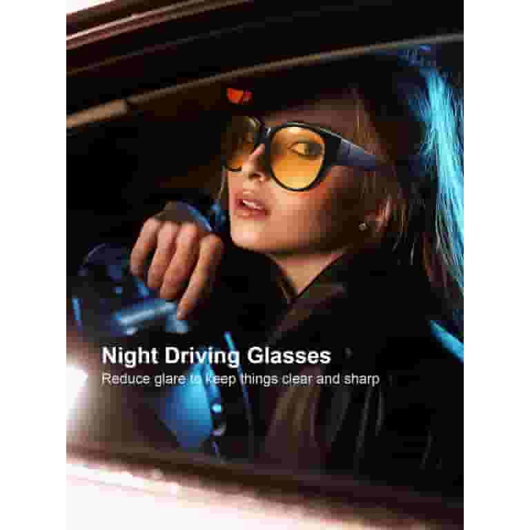 Night Driving Glasses Polarized Yellow Lenses For Anti-Glare