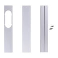 thumbnail image 2 of Tablero de marco de inserción de ventana deflectora de aire acondicionado, abatible, placa de sellado de ventana retráctil, Kit de ventilación de Paquete de tres, 2 of 8