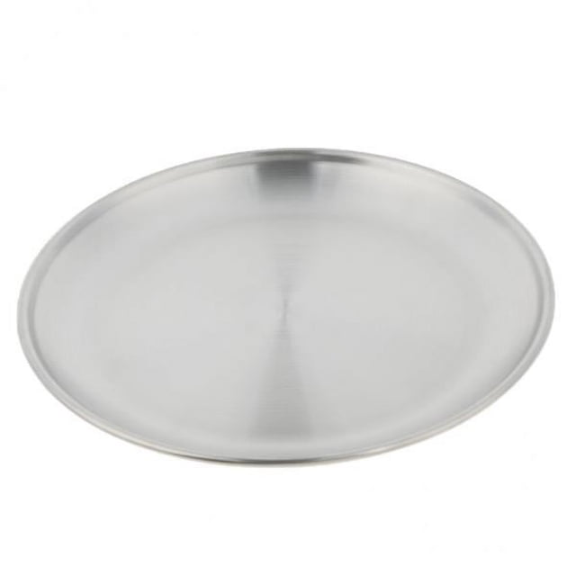 Paquete de 2-3 platos redondos de acero inoxidable para acampar, picnic, comida, ensalada 2 piezas