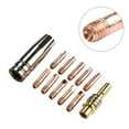 thumbnail image 3 of MB 15AK MIG/MAG Welding Contact Tips Stable Performance 12pcs/Set 25mm M6 Gas Nozzle Tip Holder High Reliability, 3 of 10