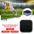 thumbnail image 3 of Tmvgtek Funda Protectora Para Apple Tv 4K 2021 Carcasa De Silicona A Prueba De Polvo (Azul + Negro), 3 of 9