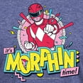 thumbnail image 3 of CafePress - Power Rangers Morphin Time Men's Deluxe T Shirt - Mens Tri-blend T-Shirt, 3 of 4
