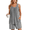 Light Gray, variant on Ekouaer Womens Sleeveless Pajamas Set Cotton Pj Sets Tank Top and Shorts Sleepwear Summer 2 Piece Loungewear