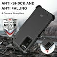 thumbnail image 3 of MyBat Pro Maverick Series Case with Holster for Samsung Galaxy A037U / A03S - Black, 3 of 6