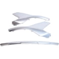 thumbnail image 6 of Front Bumper Skid Plate Molding Deflector Silver Replacement for Hyundai Santa Fe 2021-2023 86577-S1600 86578-S1600 86579-S1600, 6 of 6