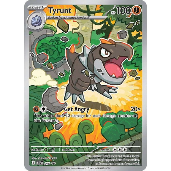Pokemon Mega Evolution Promo Tyrunt MEP070