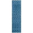 thumbnail image 2 of SAFAVIEH Himalaya Darin Geometric Wool Runner Rug, Navy/Silver, 2'3" x 14', 2 of 10