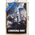 thumbnail image 3 of Chainsaw Man - Key Art Wall Poster, 22.375" x 34" Framed, 3 of 5