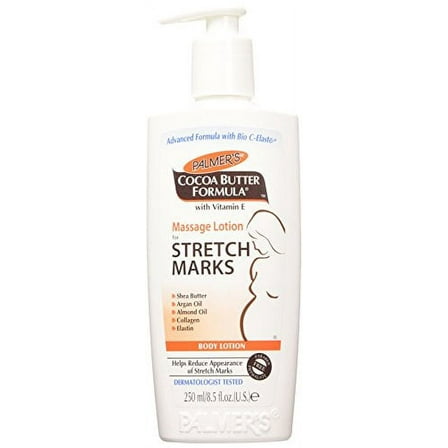 Palmer's Cocoa Butter Massage Lotion for Stretch Marks Pump Bottle 8.5 fl oz (Pack of 3)