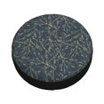 thumbnail image 2 of Waterproof Spare Wheel Cover, Branches Seamless Pattern Adjustable Wheel Cover For Jeep Trailer RV SUV Car, 17 inch, 2 of 8