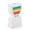 White-LED, variant on Pomodoro Timer for Productivity, Visual Timer with Light Flow, Flip Timer 25/5 min, Custom Countdown Count-up, USB-C Rechargeable, Silent Study Timer for Kids ADHD Gift Work Classroom