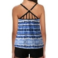 thumbnail image 5 of Eashery Tankinis for Women Printed Padded Bathing SuitsWmens Bathing Suits Blue S, 5 of 5