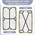 thumbnail image 6 of Armscye 6 Pack Adjustable 2 Way Bed Sheet Straps Clips, Elastic Bed Sheets Straps, Fitted Sheet Tightener, Mattress Sheet Corner Fasteners Holder and Suspenders, 6 of 7
