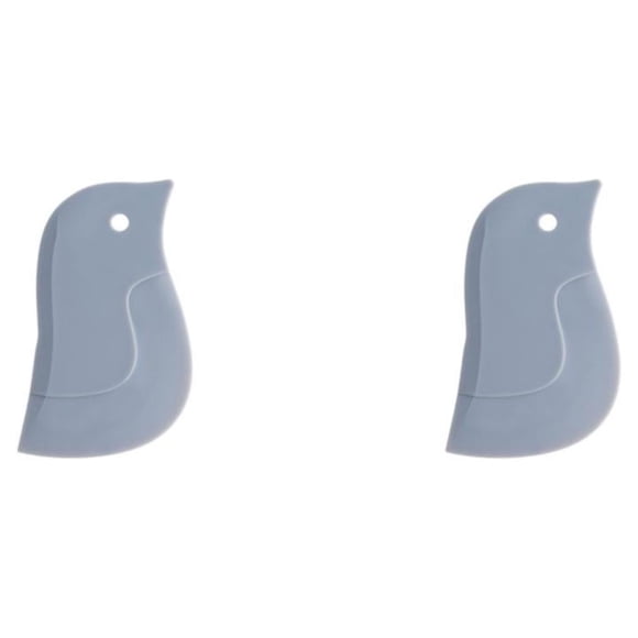Bearachild Raspador de bandeja quitamanchas herramienta de limpieza tamaño compacto lavable accesorios para el hogar conveniencia cocina Gadget Type1 NO1