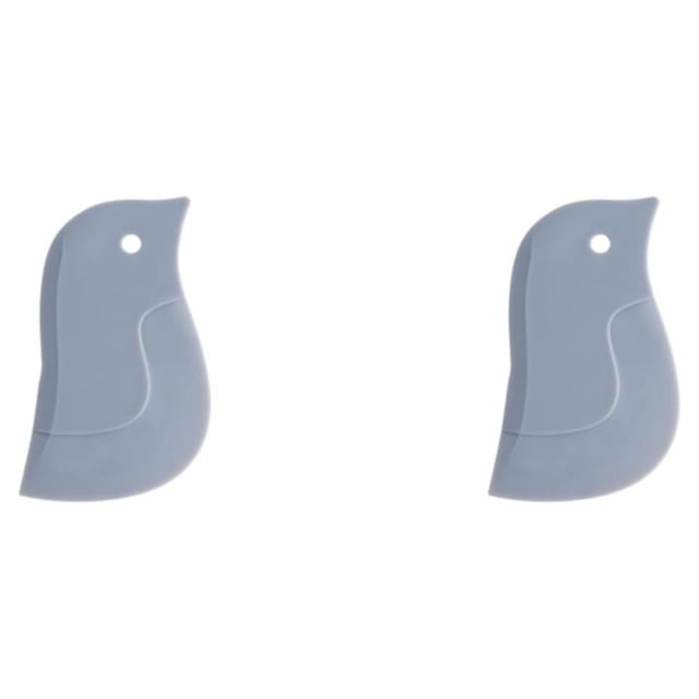 Bearachild Raspador de bandeja quitamanchas herramienta de limpieza tamaño compacto lavable accesorios para el hogar conveniencia cocina Gadget Type1 NO1