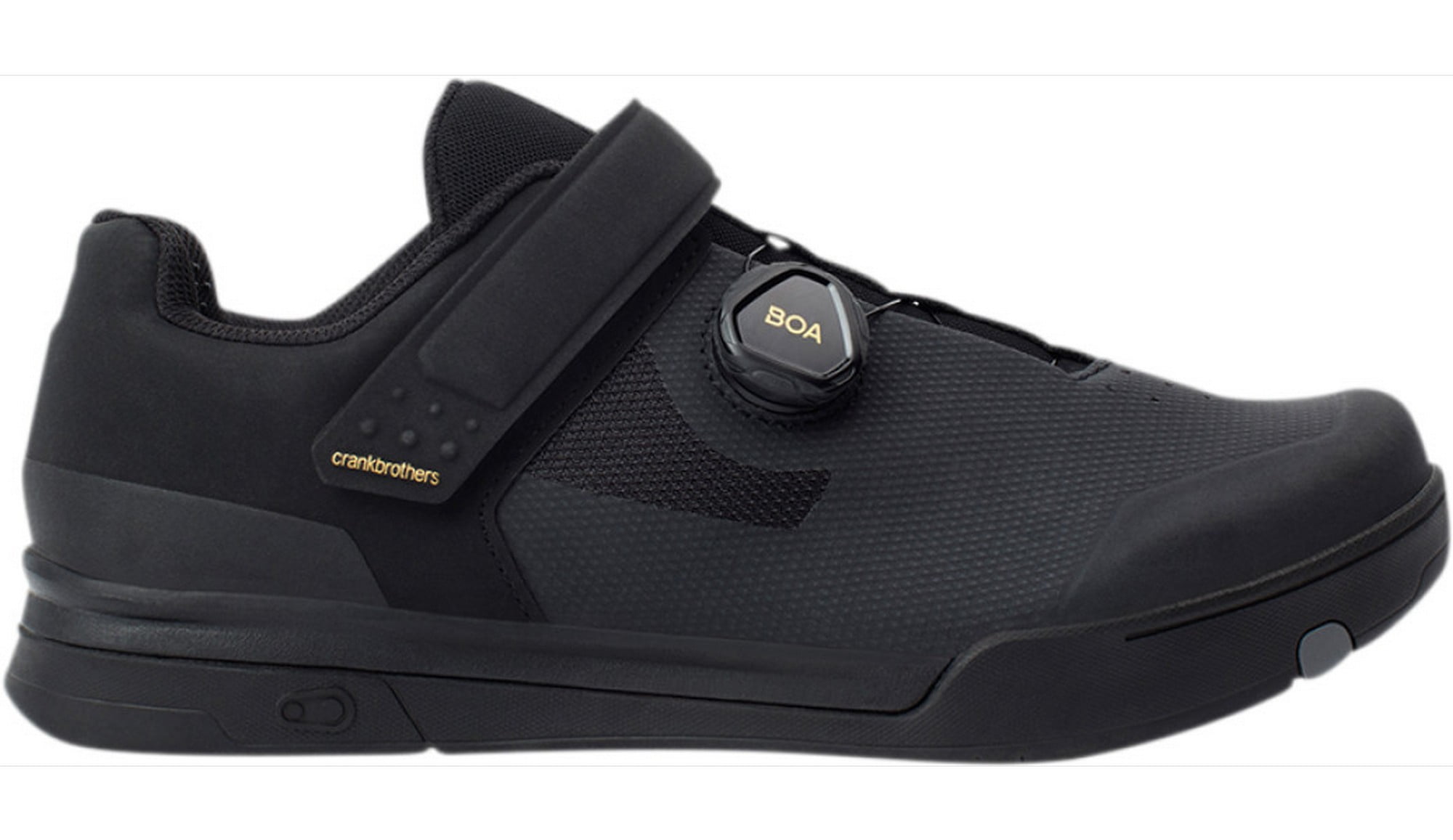 Crankbrothers Mallet Stamp Boa Flat Bike Shoes Men\'s Size 11.5 US Black Stamp BOA® Flat Shoes | Crankbrothers main image 4