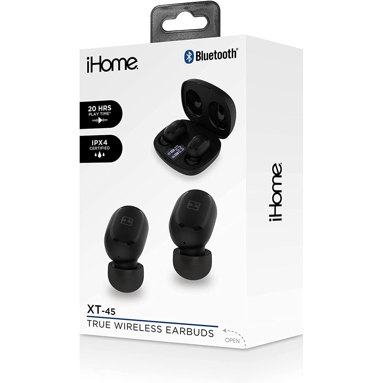 XT-45 Bluetooth Stereo Weather-Proof Earphones with Charging Case and USB Charging Cable (BE-206)