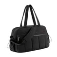thumbnail image 1 of Bolsa de viaje portátil para artículos de aseo, bolsa de gimnasio para mujer, ideal para el fin de semana. Negro, 1 of 8
