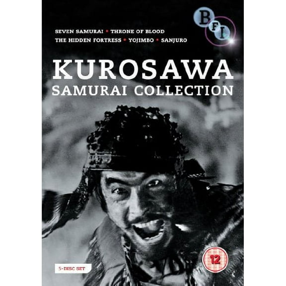 Kurosawa Samurai Collection - 5-DVD Box Set ( Shichinin no samurai / Kumonosu-jÃ´ / Kakushi-toride no san-akunin / Yojimbo / Tsubaki SanjÃ»rÃ´ ) ( S [ NON-USA FORMAT, PAL, Reg.2 Import - United Kingdom ]