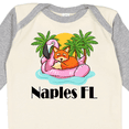 thumbnail image 4 of Inktastic Naples Florida Beach Vacation Boys or Girls Long Sleeve Baby Bodysuit, 4 of 5
