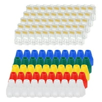 50pcs Cat6 RJ45 Pass Through Connectors, RJ45 Connector 8P8C Gold Plated Plugs with 50pcs Strain Relief Boots(White Green Blue Yellow Red)