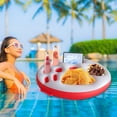 thumbnail image 4 of Quinlirra Inflatable Cup Owner Thickened Environmentally Friendly Pvc Multifunction Floating On Water Floating Beverage Inflatable Cup Owner Deals Of The Day Clearance, 4 of 8