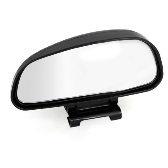 Wideskall Universal 4.5" x 2" Extra Large Wide Angle Adjustable Blind Spot Mirror Stick on Car Left Sided only