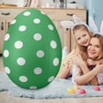 thumbnail image 2 of HuiXinOu Inflatable Easter Egg Outdoor Decor，33x47cm Large Blow Up Colorful Egg for Yard Garden Party，Kids Play Toy，Spring Festival Holiday Backdrop Prop, 2 of 4