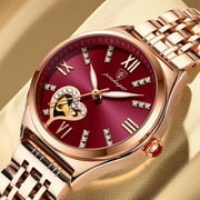 Women Watch Fashion Gold Diamond Analog Quartz Female Watch for Women Luxury Dress Ladies Stainless Steel Waterproof Wrist Watches