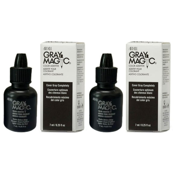 Ardell - Hair Color Additive - Gray Magic - 7ml/0.25oz ( PACK of 2 )