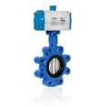 thumbnail image 7 of UNOX Pneumatic Actuated Butterfly Valve DN125 (5") Double Acting 230 PSI (16 Bar), Stainless Steel AISI304 Disc with GGG-40.3 Sfero Casting Body - EPDM Seat for Water Air - Lug Type Butterfly Valve, 7 of 7