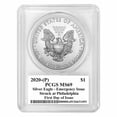 thumbnail image 2 of 2020 (P) American Silver Eagle MS-69 PCGS (FDI, Black Label), 2 of 4