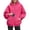 1-282Hot Pink1575, variant on CAIVO Long Sleeve Hoodies For Women Cozy Relaxed Fit Hooded Sweatshirt With Front Pockets Casual Winter Pullover Solid Color Athletic Tops