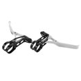 thumbnail image 1 of Ymiko Bike Brake Lever, Black Silver/Black Red/All Black Aluminium Alloy Brake Lever, Mountain Bike Brake Handlebar For Cycling Riding Most Bike Models, 1 of 8